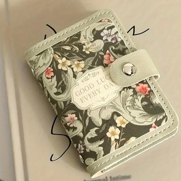 ✂️ SPRING SWEEP SALE Floral Credit Card Holder Wallet Multi-Slot Organizer - Picture 3 of 5